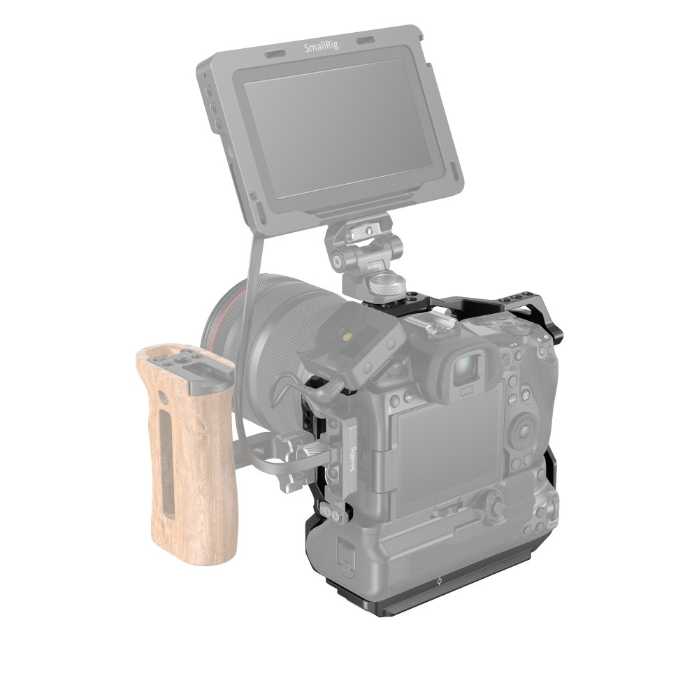 SmallRig Camera Cage for EOS R5/R6/R5 C with BG-R10 Battery Grip 3464