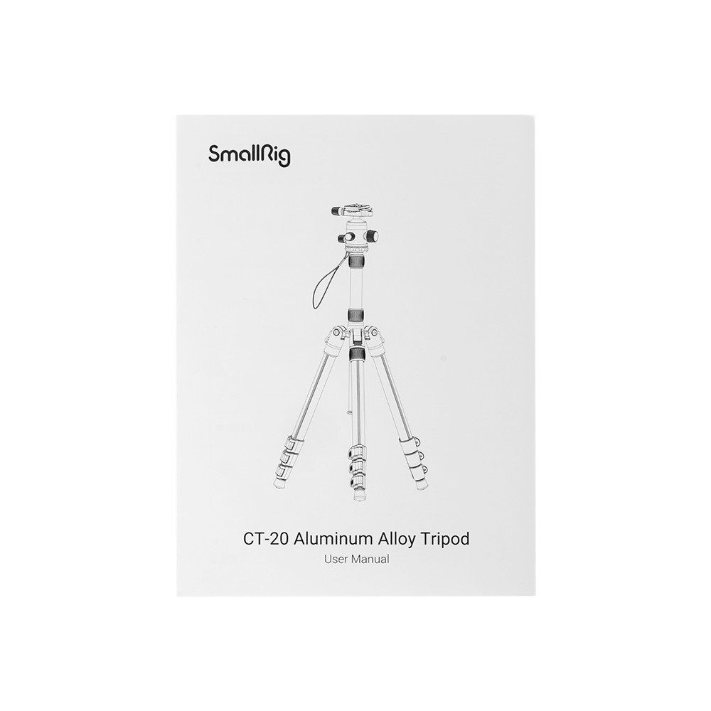 SmallRig CT-20 Aluminium Alloy Tripod 3474C