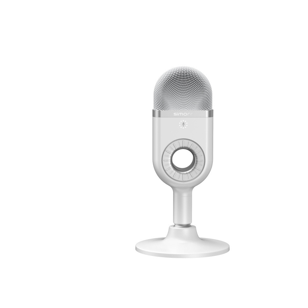 simorr Wave U1 USB Condenser Microphone(White) 3492