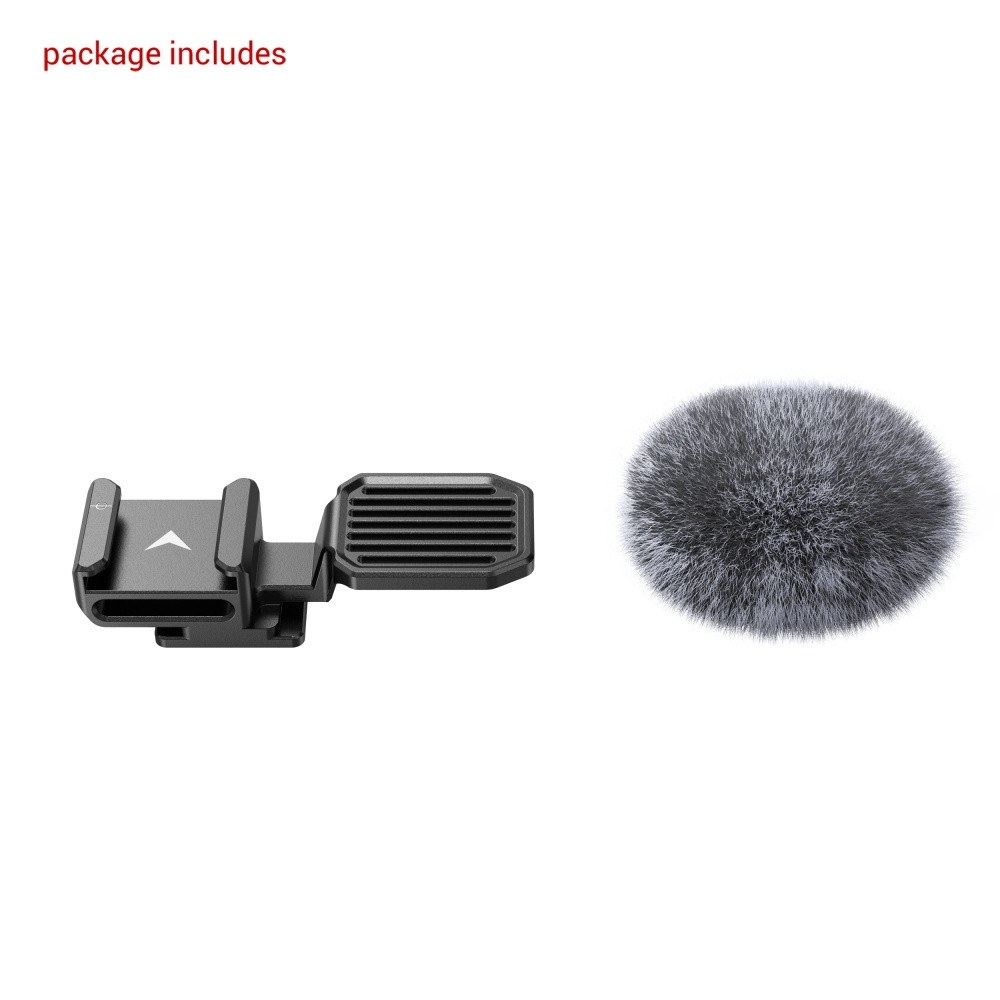 SmallRig Cold Shoe Adapter with Furry Windscreen for Sony ZV series cameras 3526