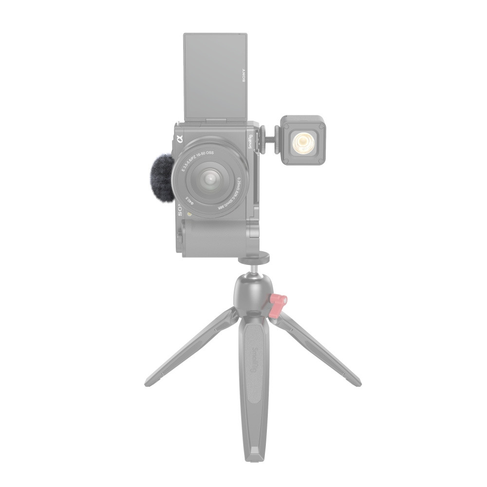 SmallRig Windshield for Sony ZV-E10 and ZV-1（Gray）3529