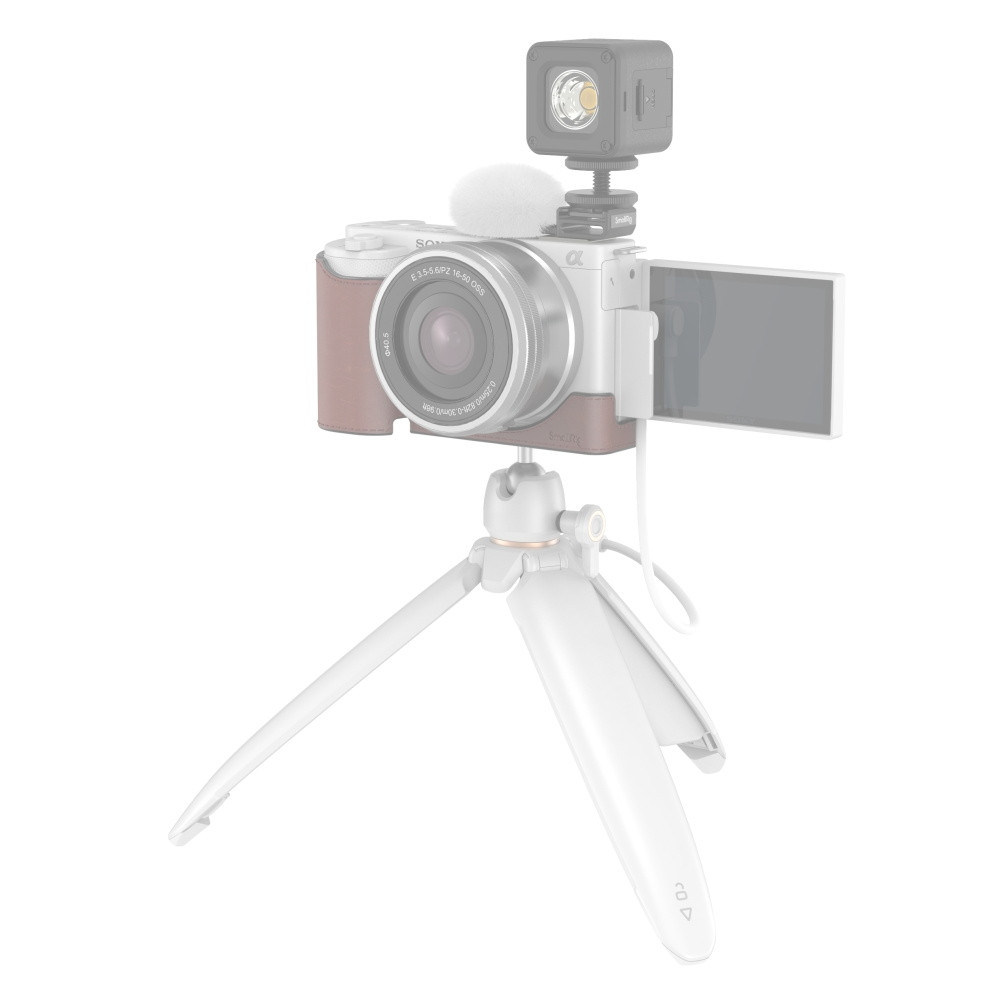 SmallRig Windshield for Sony ZV-1F / ZV-E10 / ZV-1（White）3530