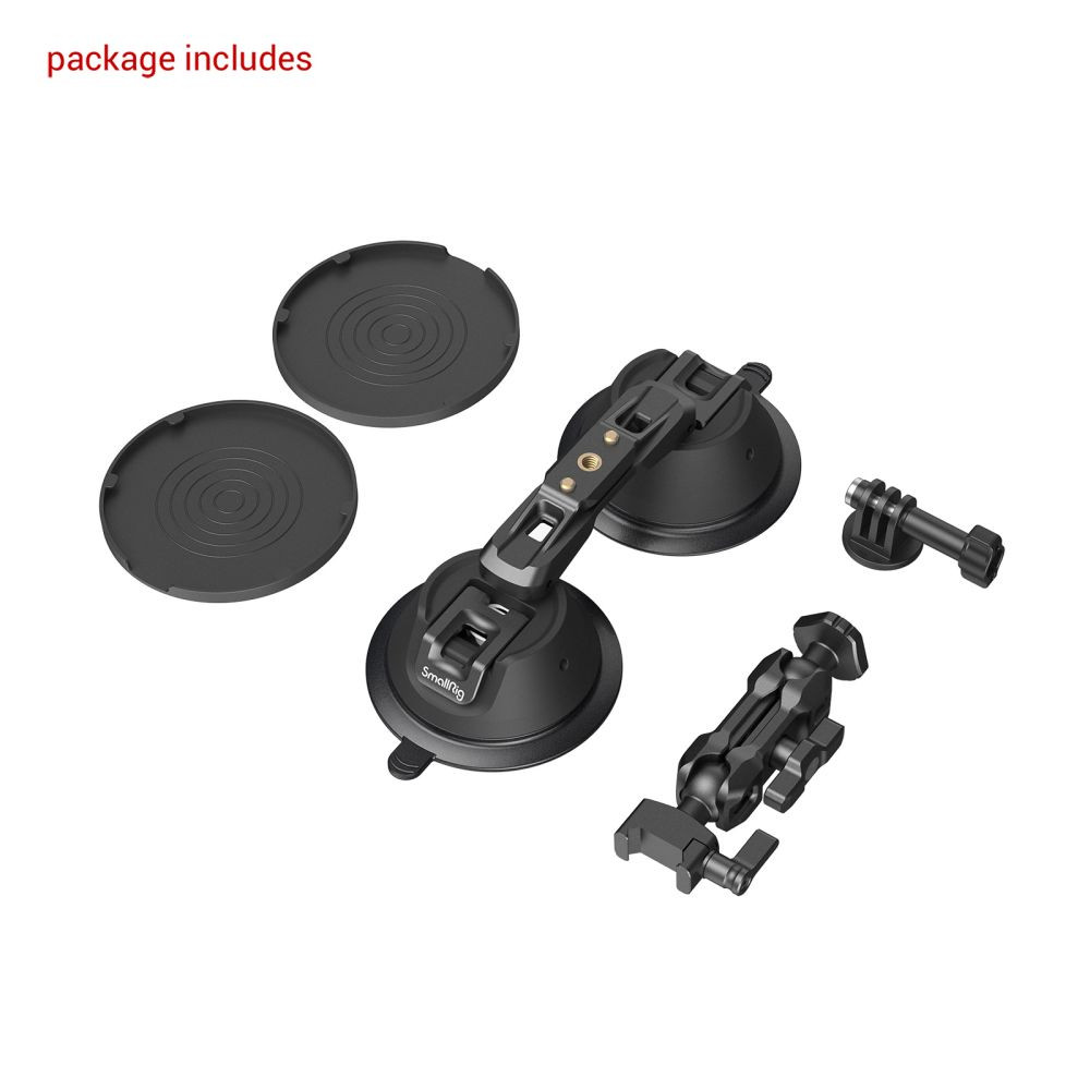 SmallRig Portable Dual Suction Cup Camera Mount SC-2K 3566