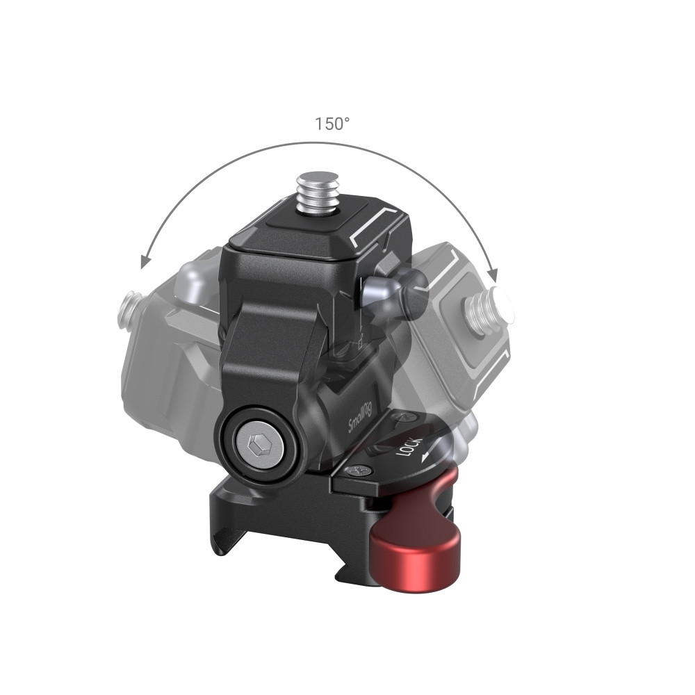 Piastra Sgancio Rapido SmallRig HawkLock - Per Fotocamere E Monitor, 3513C