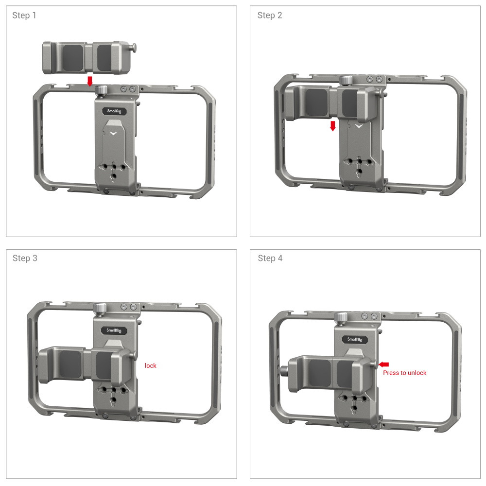 SmallRig Universal Video Kit for iPhone Series 3610