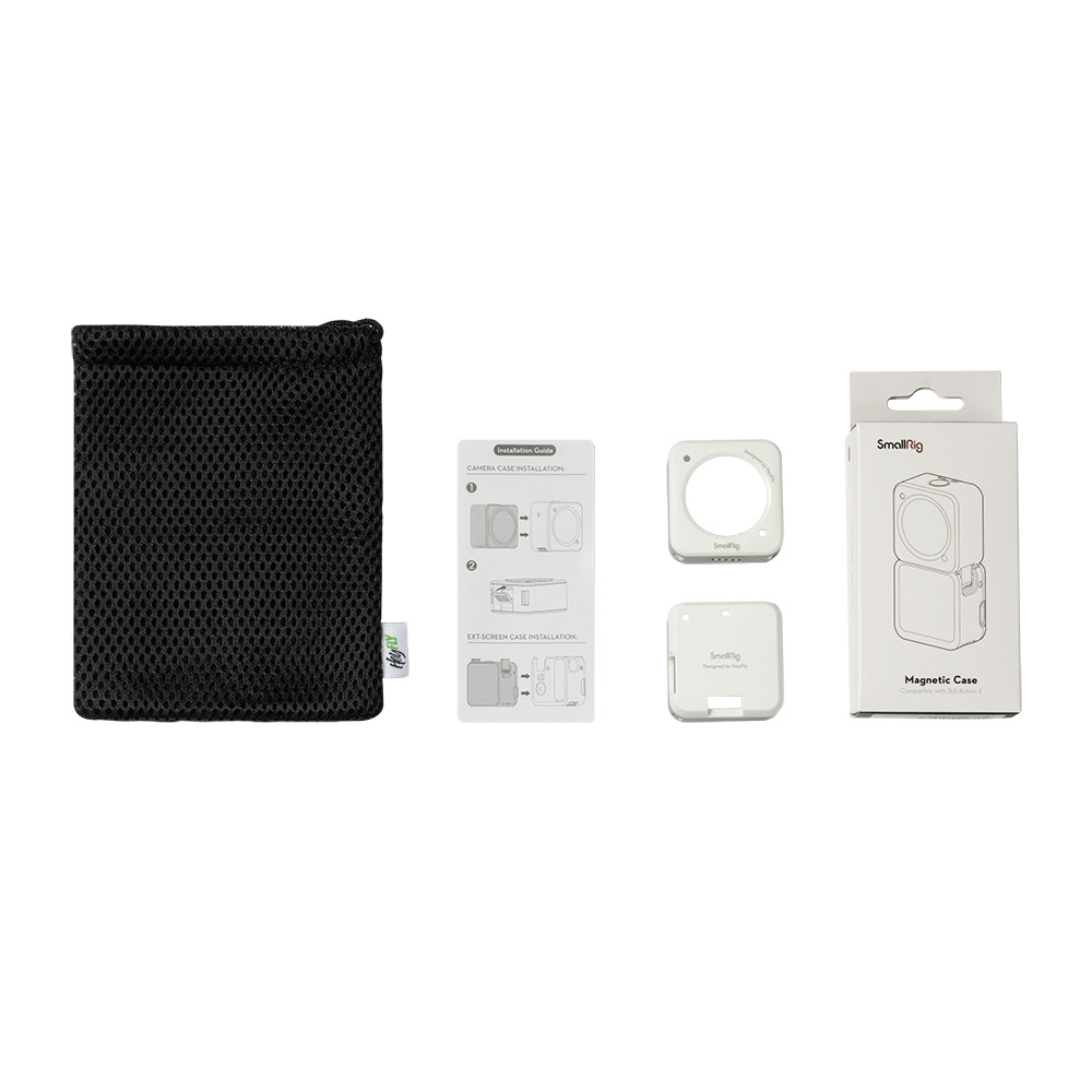 SmallRig DJI Action 2 Magnetic Case (White) 3626