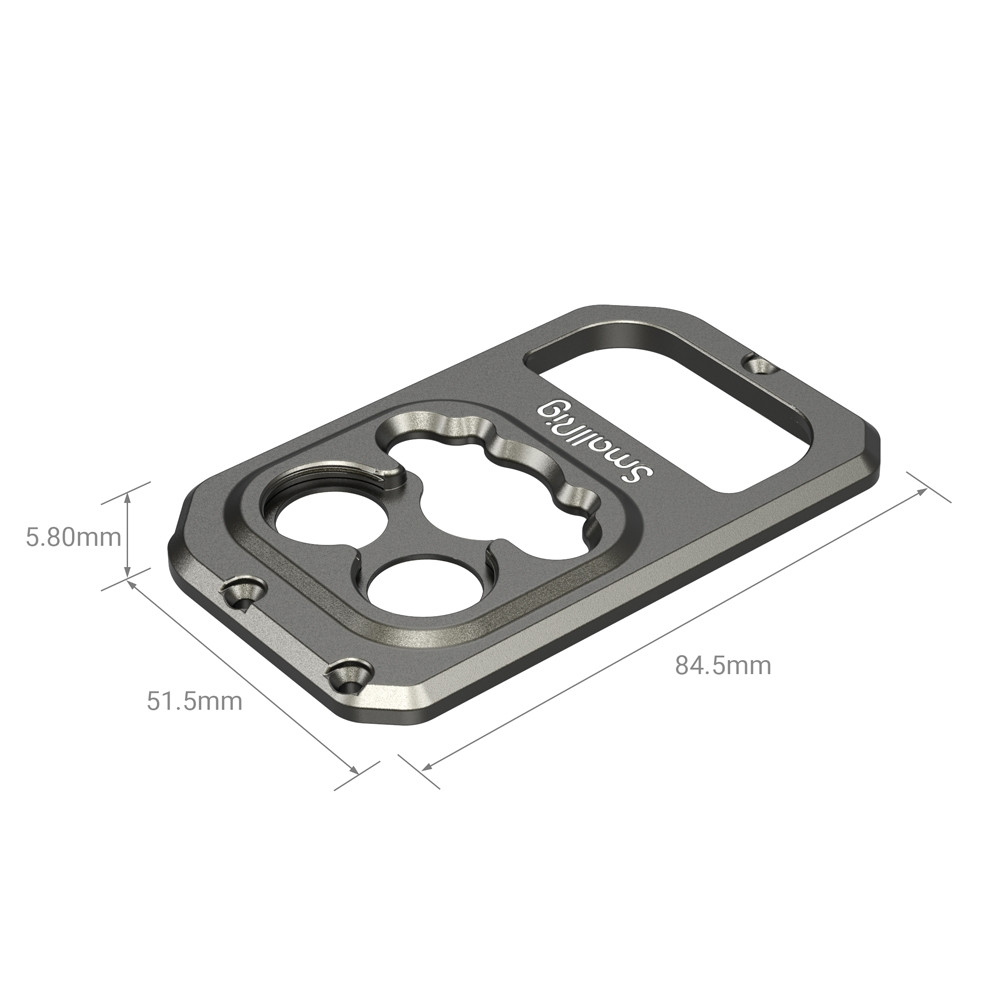 SmallRig 17mm threaded lens backplane for iPhone 13 Pro cage 3635