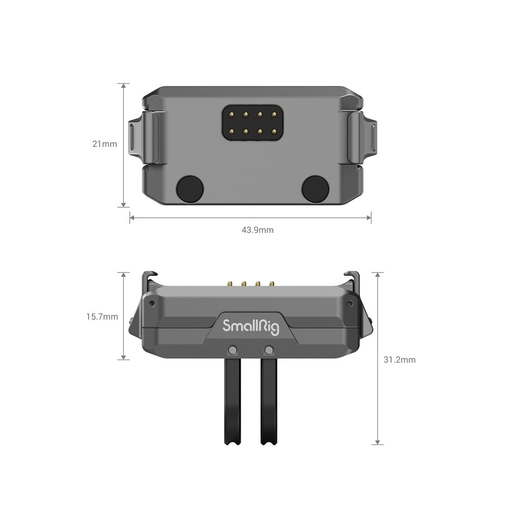 SmallRig Magnetic Charging Mount for DJI Action 2 3663