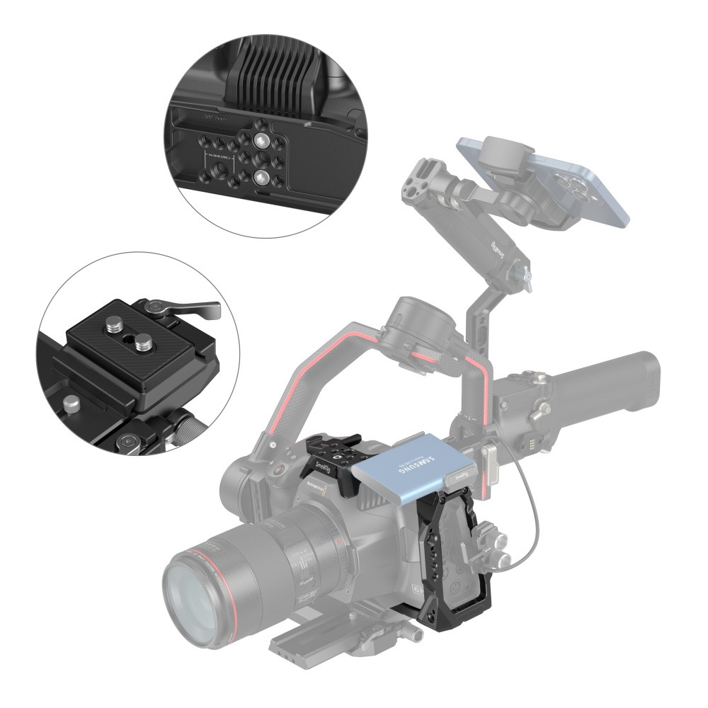 SmallRig Half Cage for BMPCC 6K Pro / 6K G2 3665