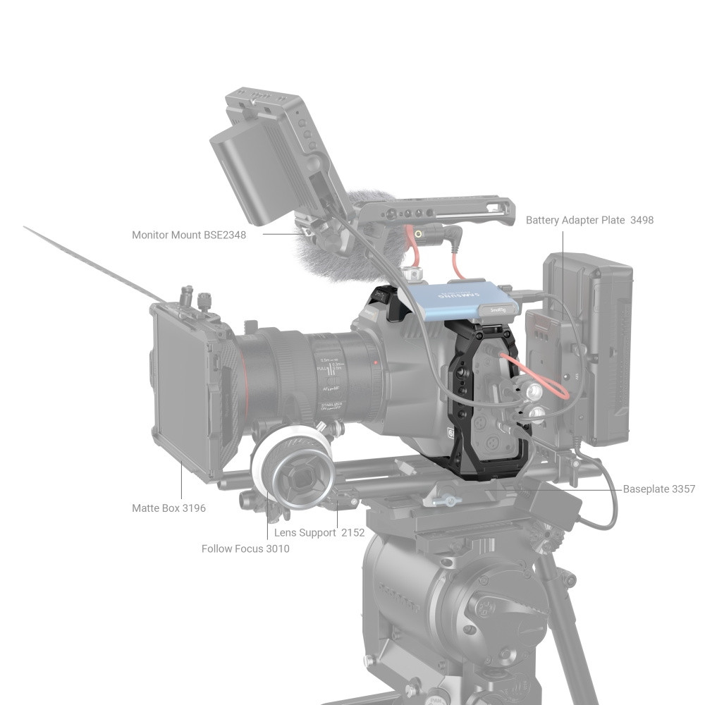 SmallRig Half Cage for BMPCC 6K Pro / 6K G2 3665