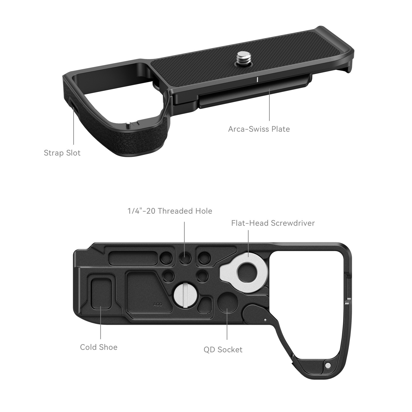 SmallRig Baseplate for Sony Alpha 7R V / Alpha 7 IV 3666B