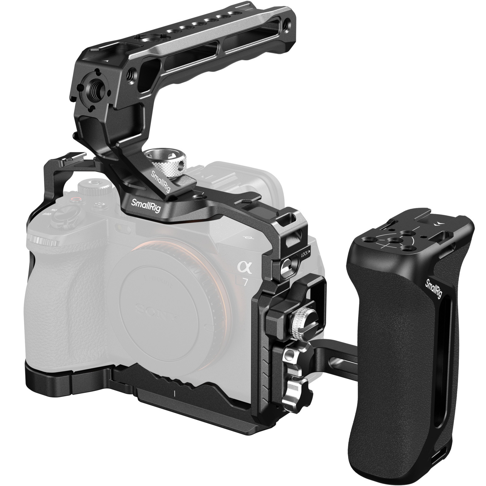 SmallRig Cage Kit for Sony Alpha 7R V / 7 IV / 7S III / 7 V (Advanced Edition) 3669D