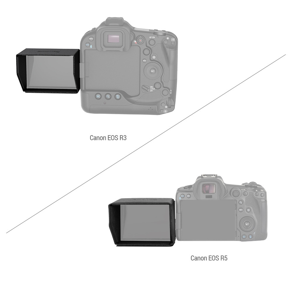 SmallRig Sunhood for Canon EOS R3/R5/R5 C Camera 3673