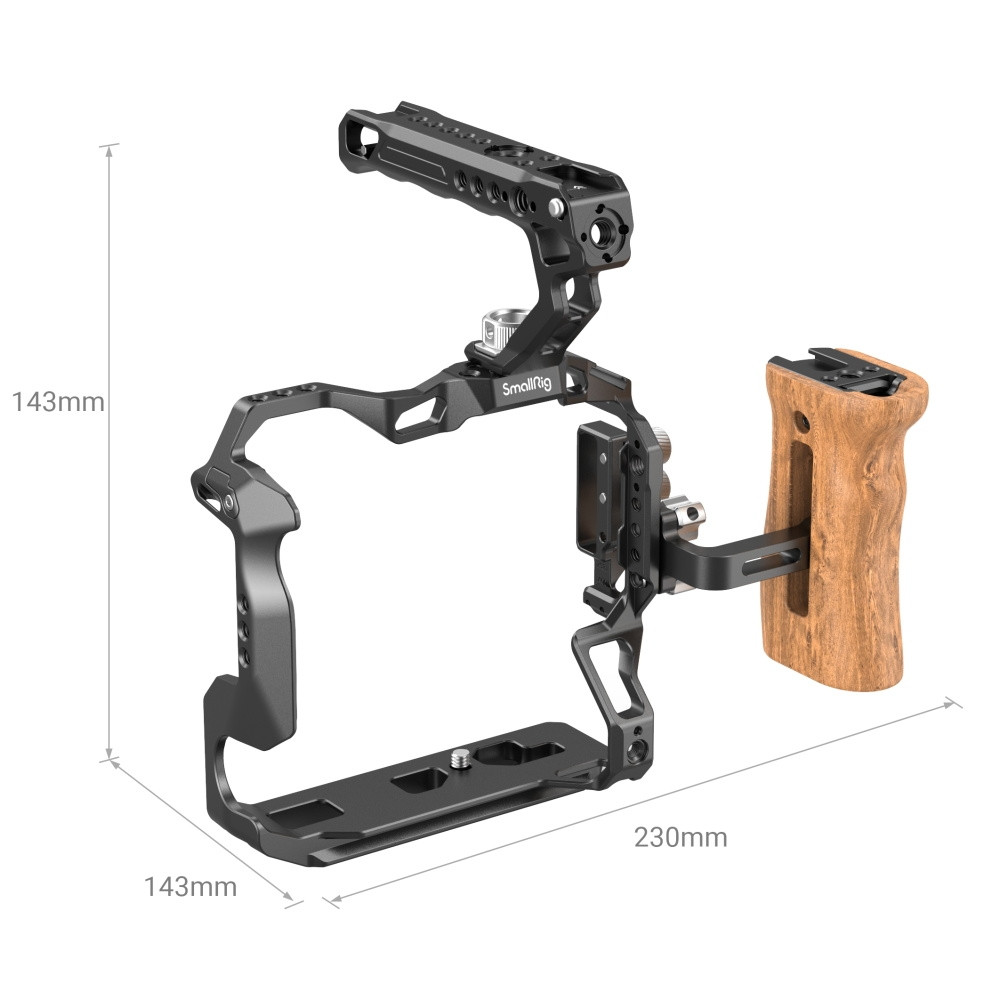 SmallRig Basic Kit for Canon EOS R5/R6/R5 C with BG-R10 Battery Grip 3707