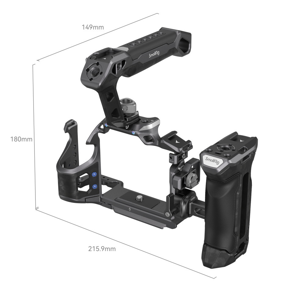 SmallRig "Rhinoceros" Advanced Cage Kit for Sony Alpha 7R V / Alpha 7 IV / Alpha 7S III 3710