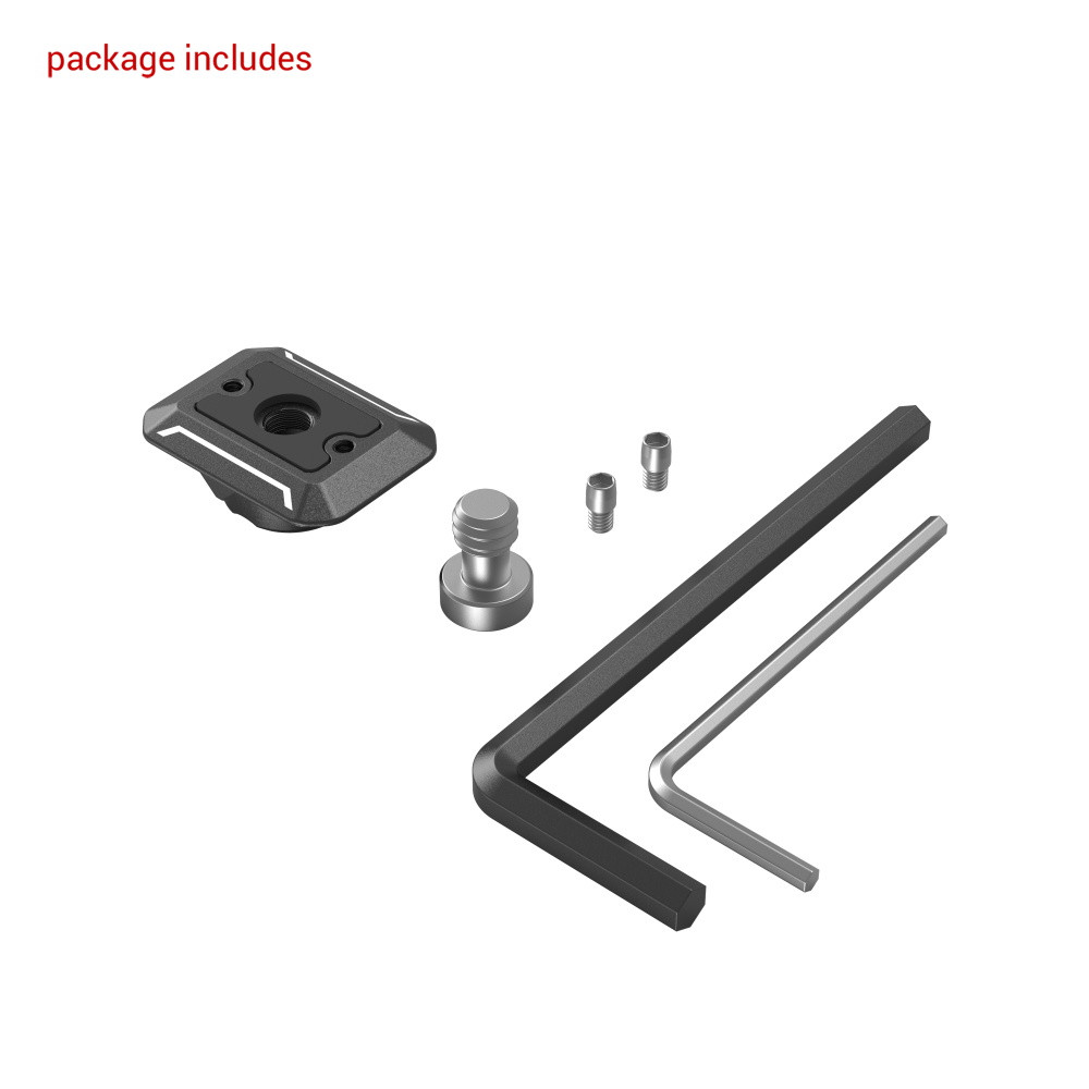 SmallRig HawkLock Mini Quick Release Plate Kit (3513) – Drop-In Mount For Cameras, Cages & Tripods