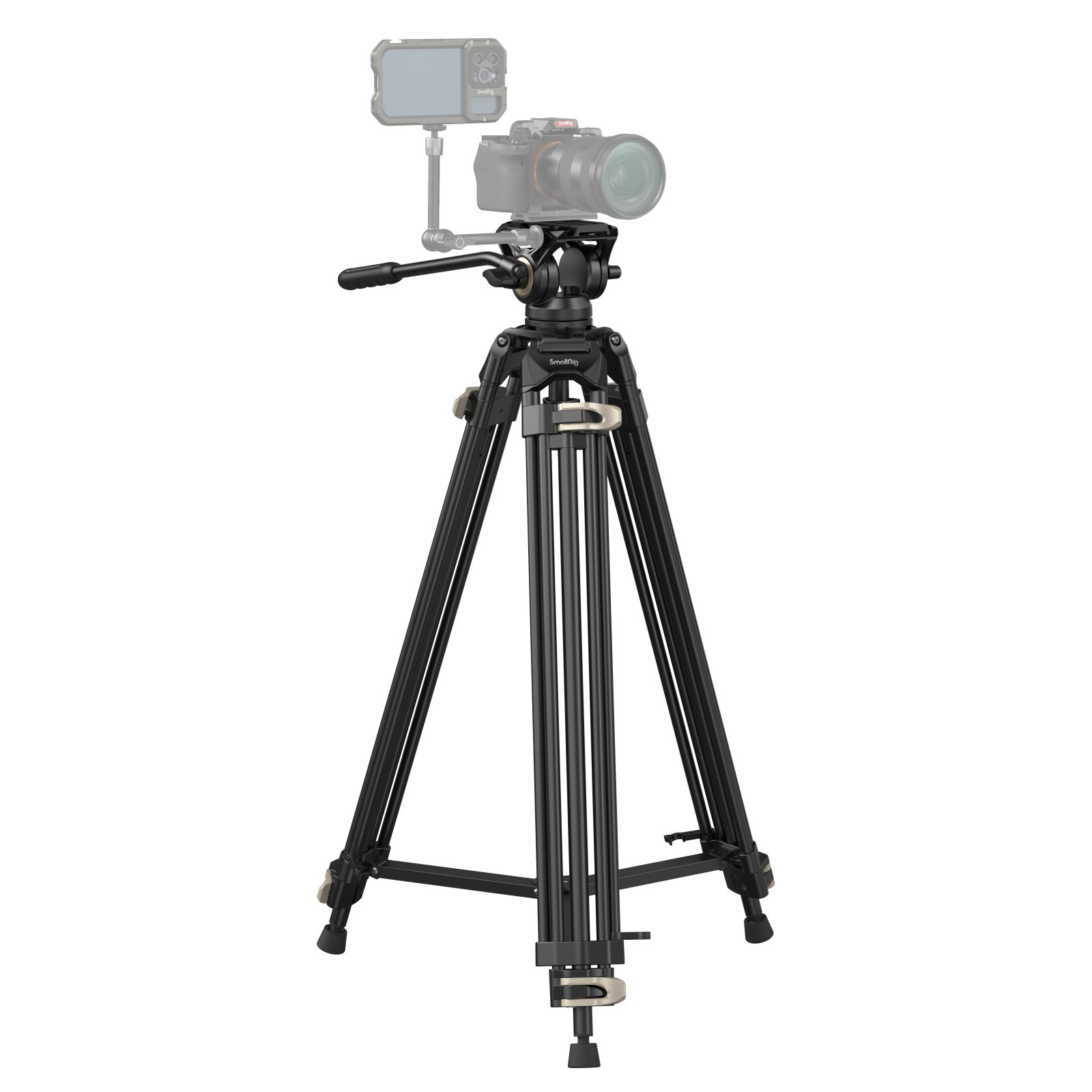 SmallRig Heavy-Duty Fluid Head Tripod AD-01 3751B