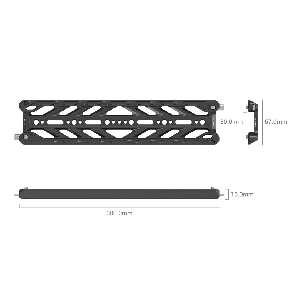 SmallRig 12'' Lightweight ARRI Dovetail Plate 3771