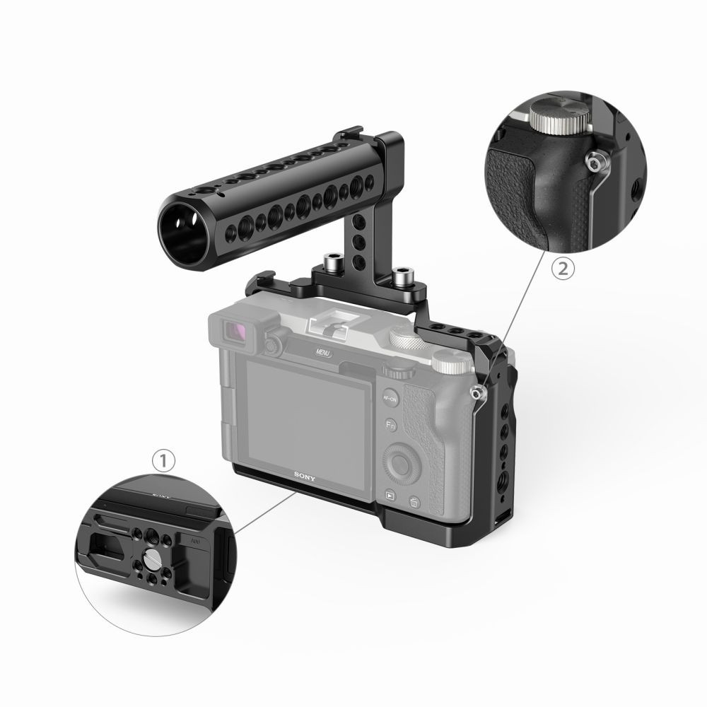 SmallRig Cage Kit for Sony A7C 3783