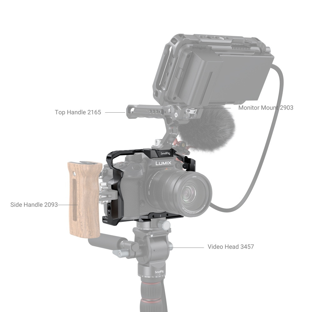 SmallRig Full Cage for Panasonic LUMIX GH7 / GH6 3784