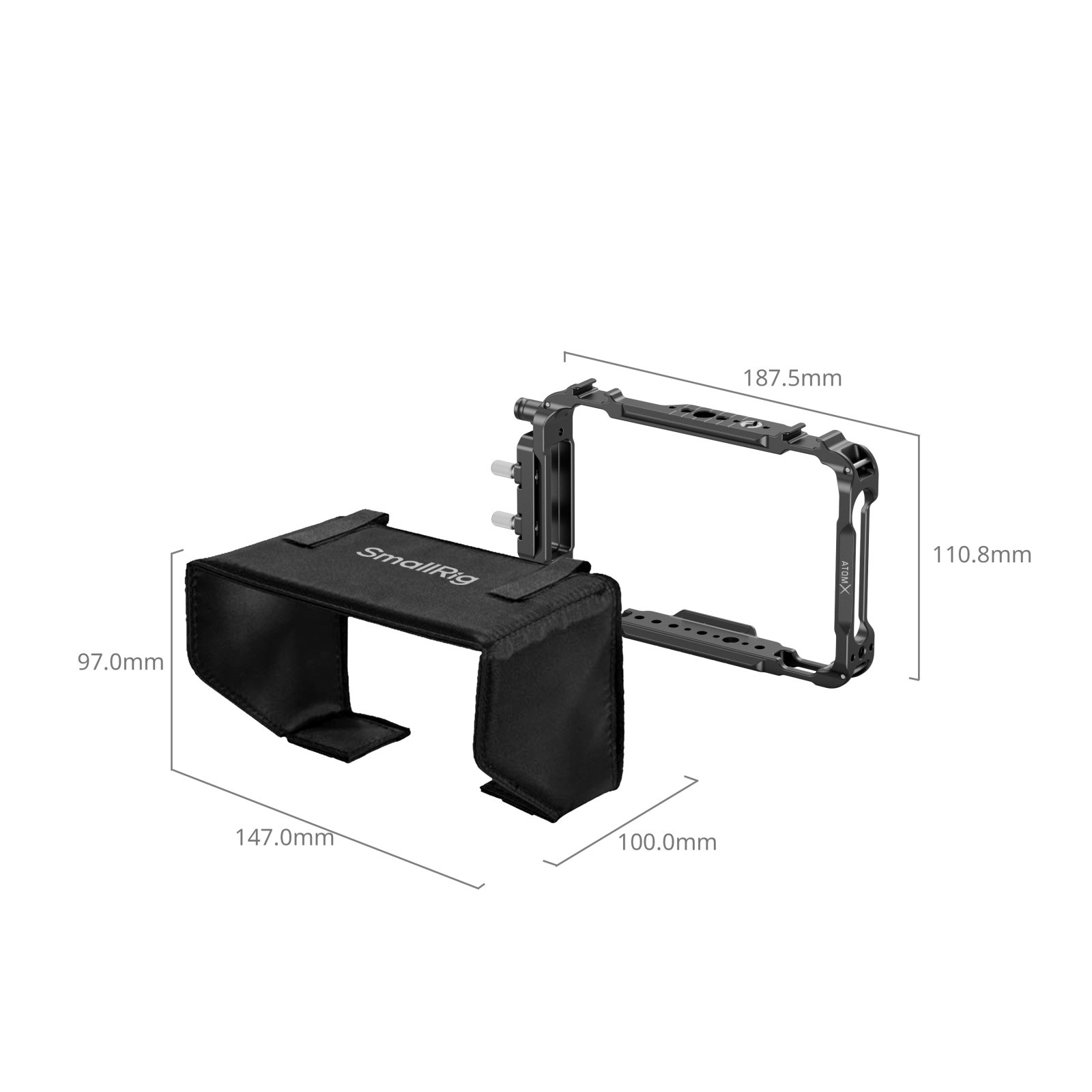 SmallRig Cage Kit for Atomos Ninja Series 3788B