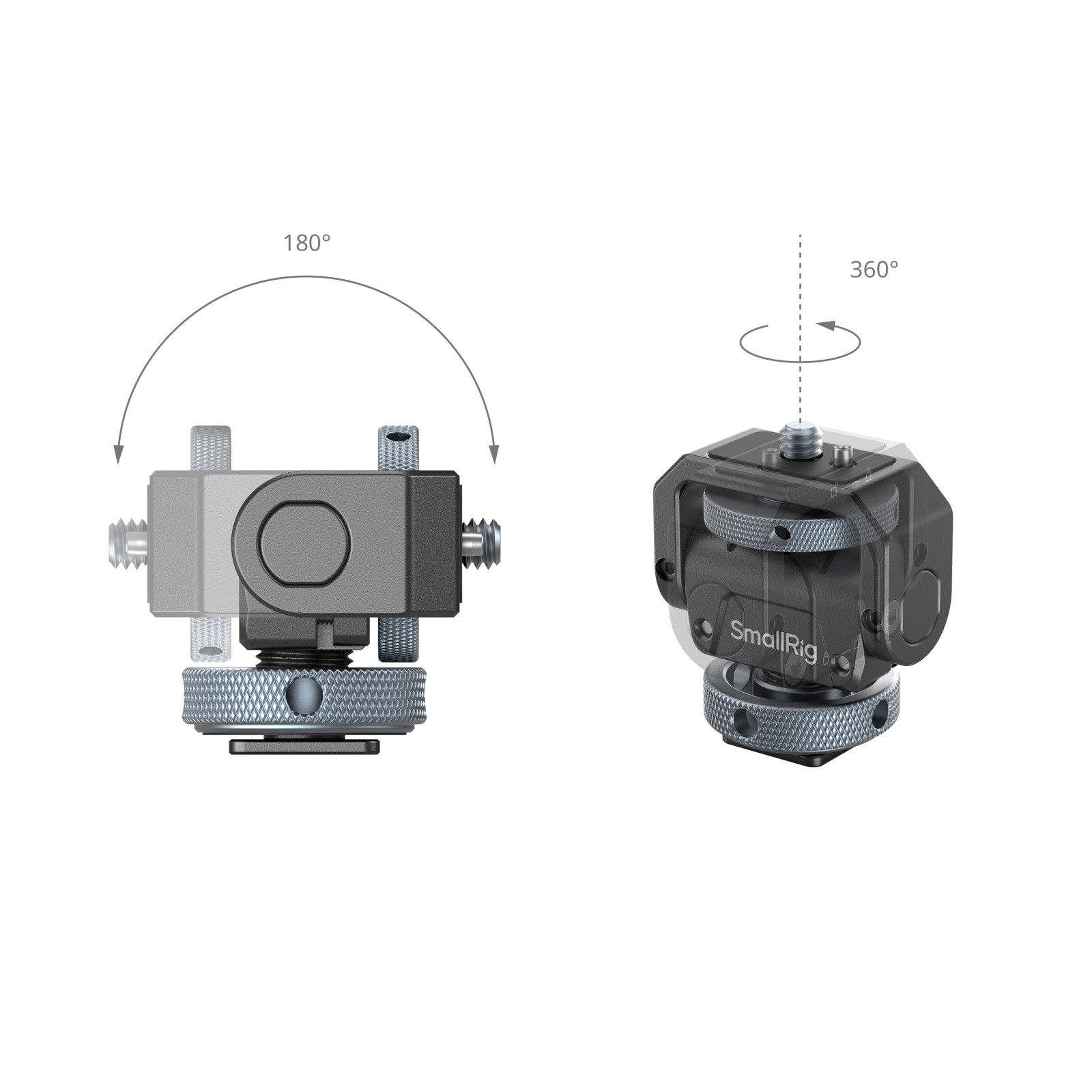SmallRig Monitor Support with Cold Shoe Mount (Basic) 3809B