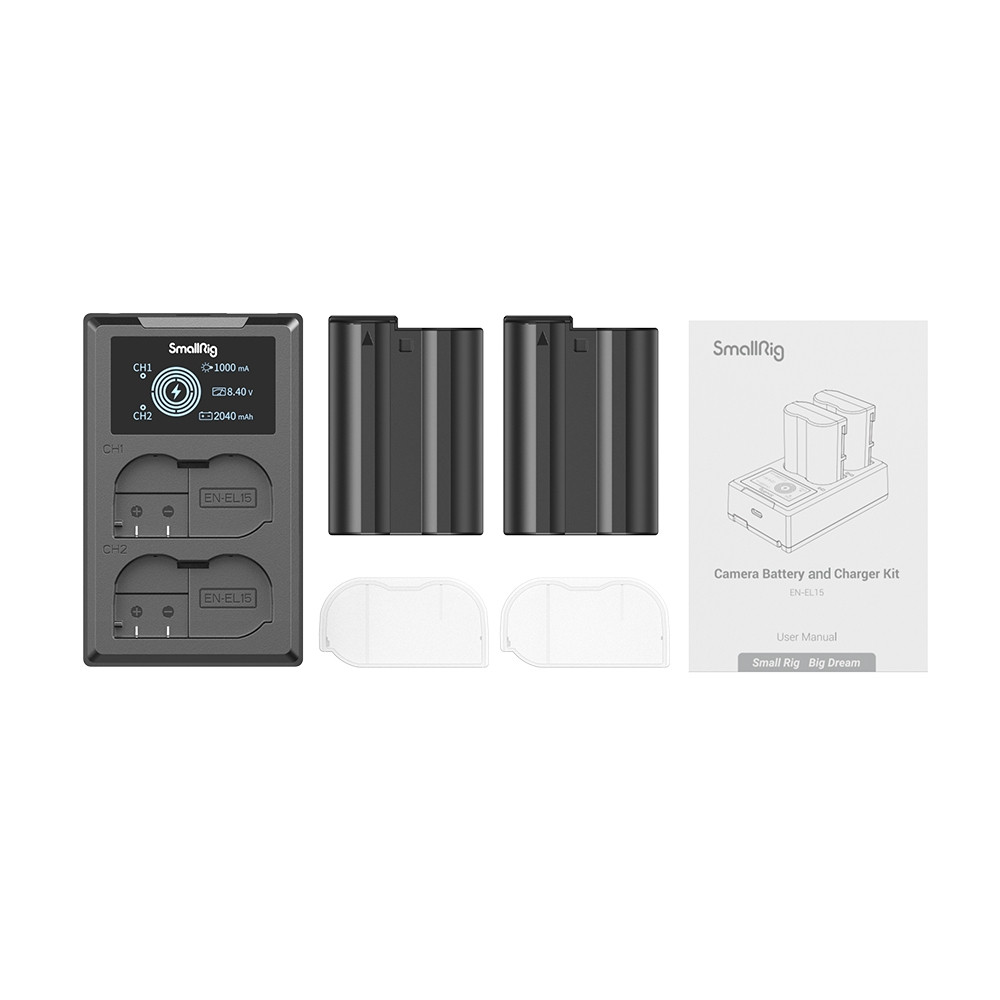 SmallRig EN-EL15 Camera Battery and Charger Kit 3820