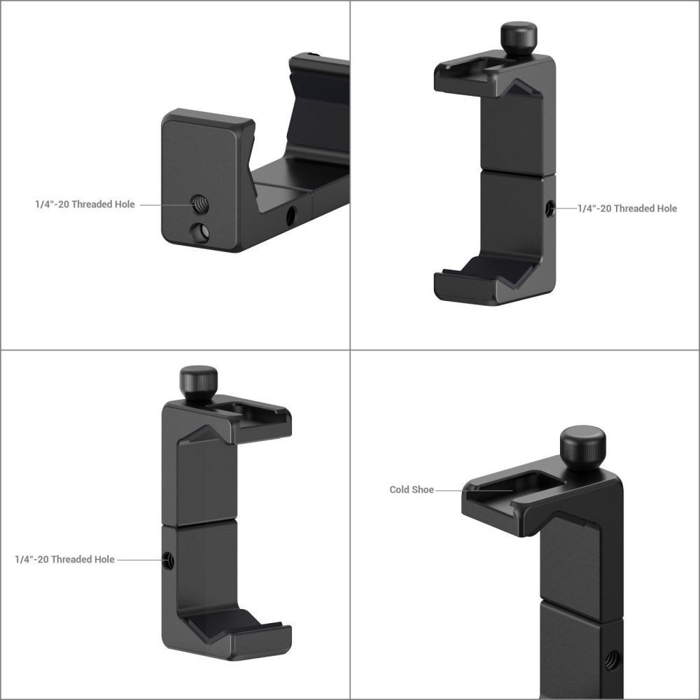 SmallRig Universal Metal Smartphone Holder 3836