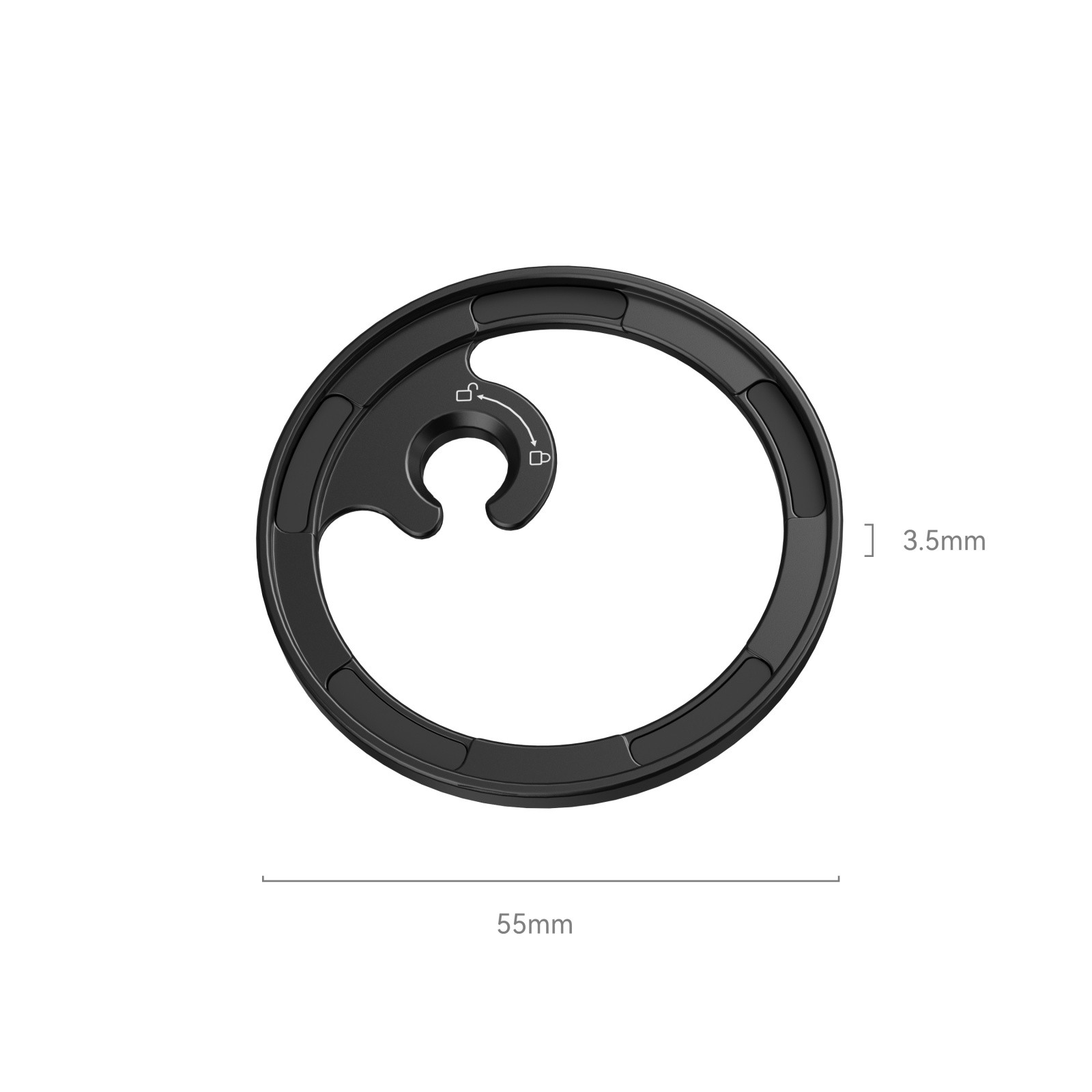SmallRig Magnetic Filter Adapter Ring (M Mount) 52mm 3840C