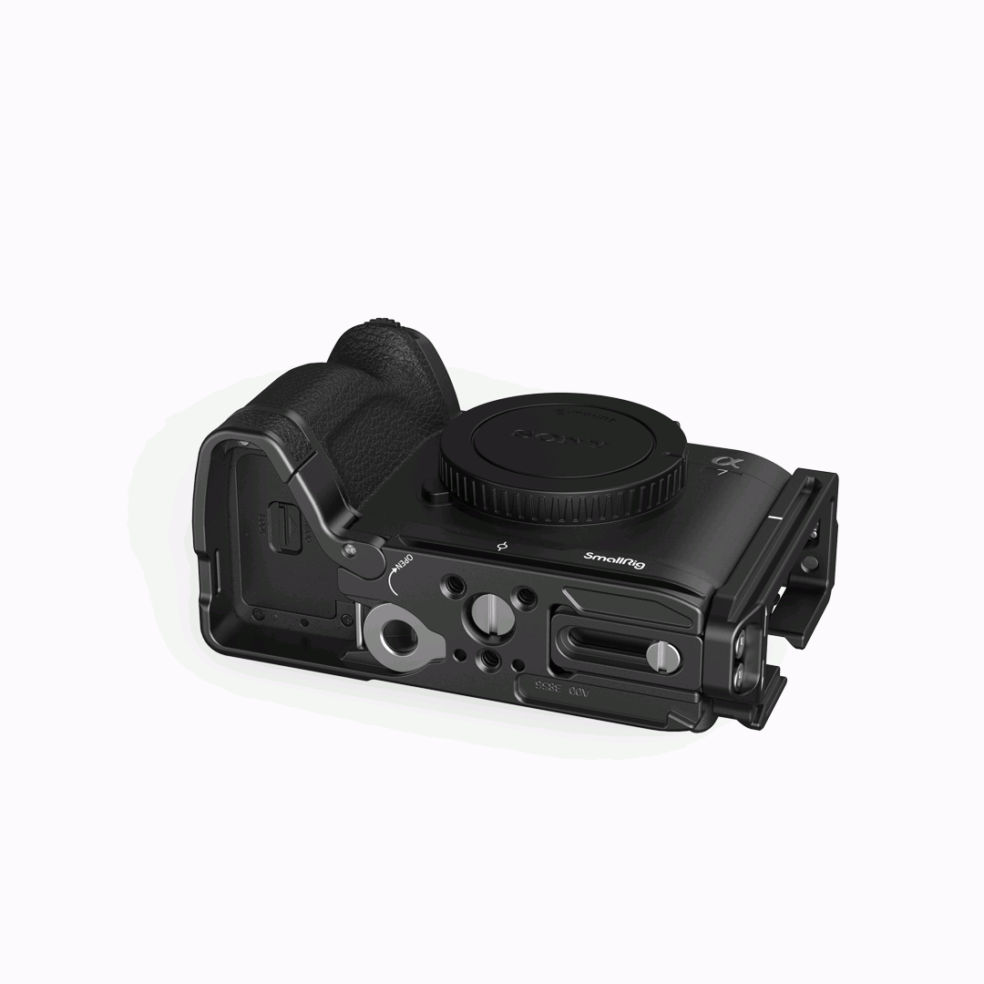 SmallRig L-Bracket Kit for Sony Alpha 7R V / Alpha 7 IV / Alpha 7S III / Alpha 7R IV / Alpha 1 / Alpha 9 II 3856