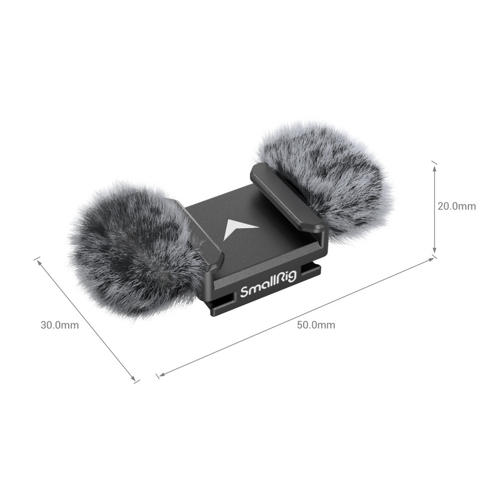 SmallRig Windsheild with Cold Shoe Adapter for Nikon Z 30 3859