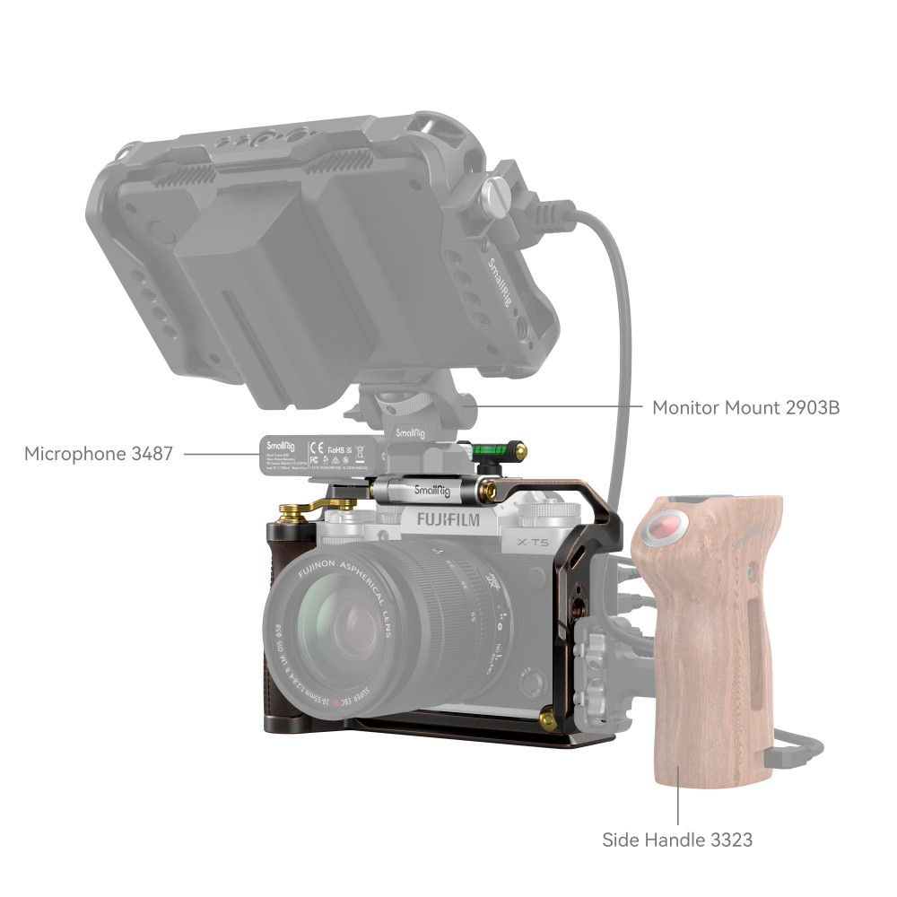 SmallRig Retro Cage for FUJIFILM X-T5 3870