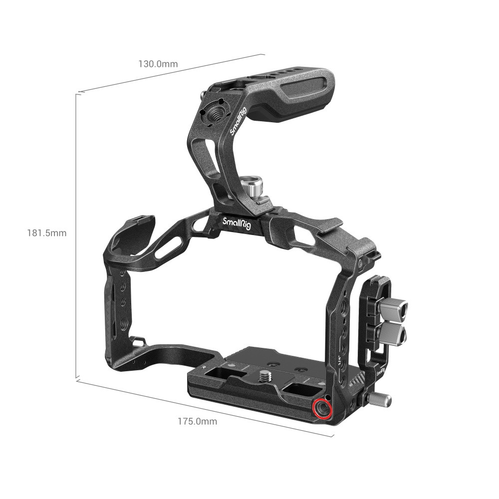 SmallRig “Black Mamba” Handheld Kit for Canon EOS R5 C 3891