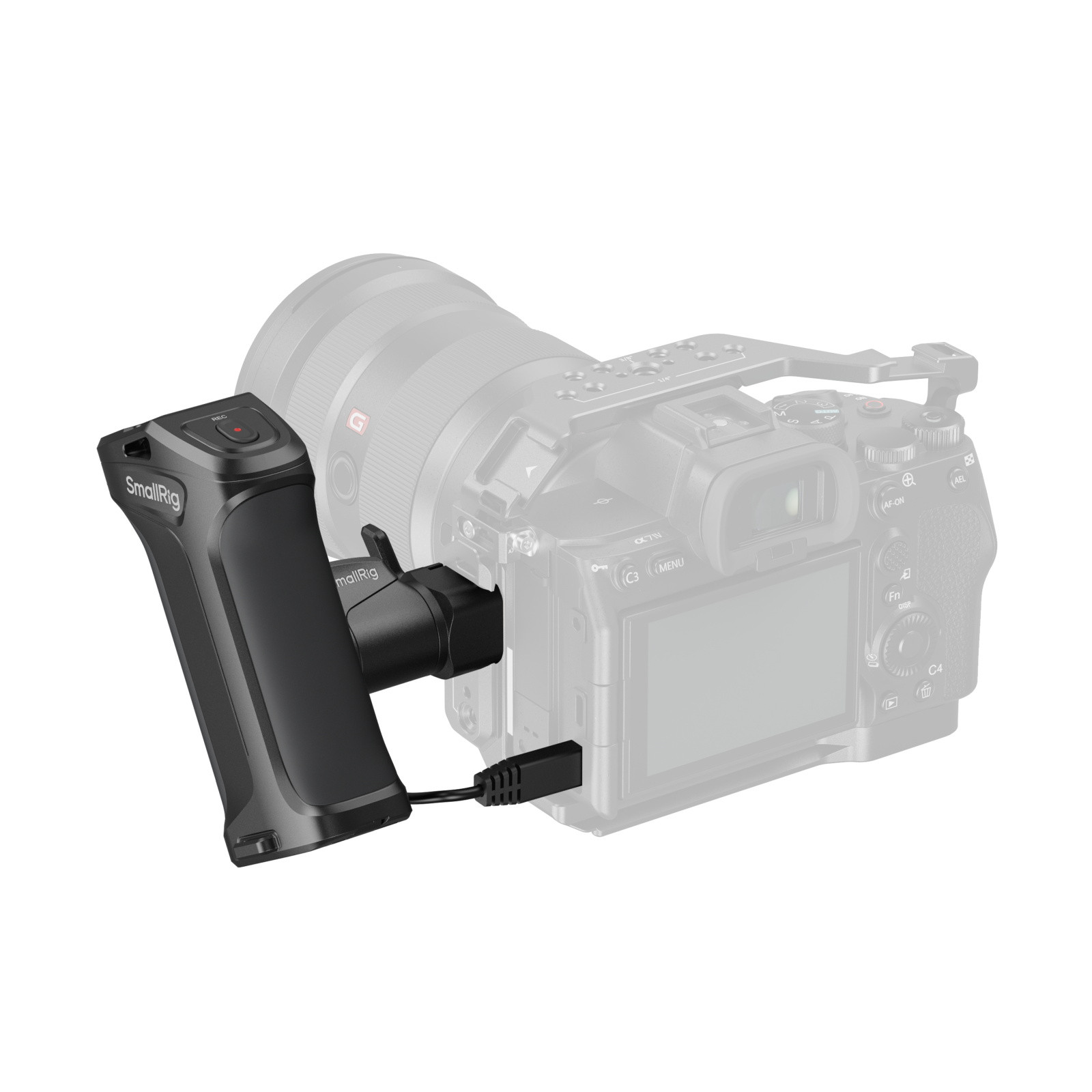 SmallRig Rotating Side Handle with Trigger REC for Selected