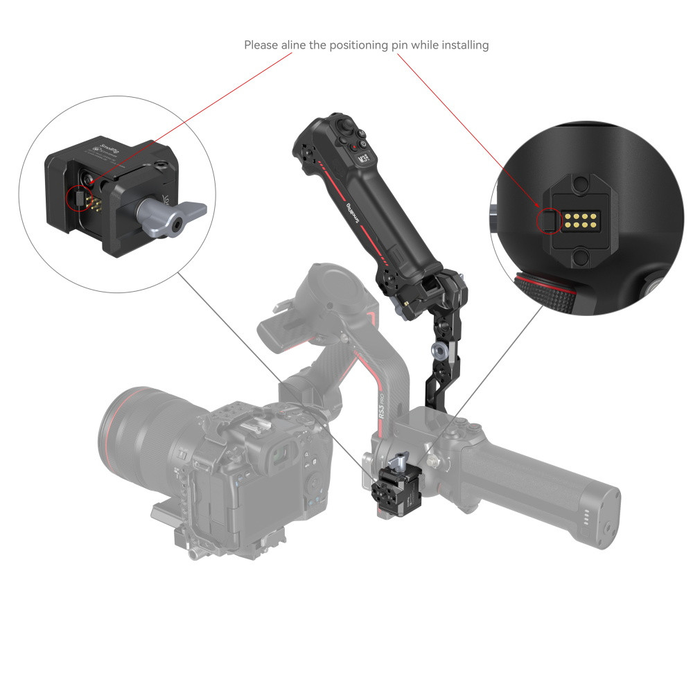 SmallRig Wireless Control Sling Handgrip for DJI RS 2 / RS 3 Pro 3919