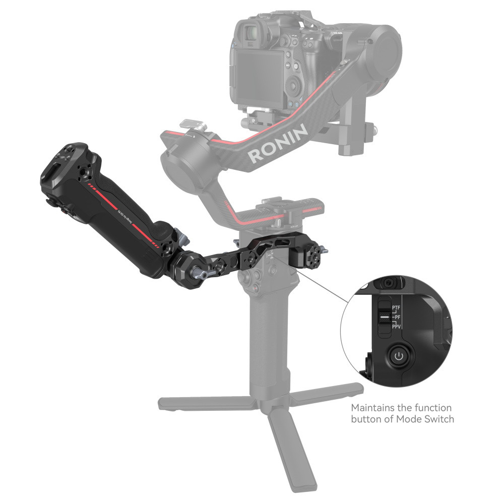 SmallRig Wireless Control Sling Handgrip for DJI RS 2 / RS 3 Pro 3919