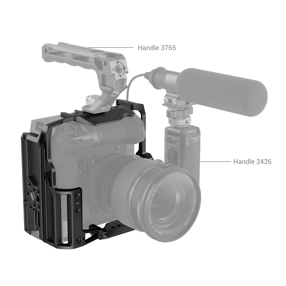 SmallRig Multifunctional Cage for FUJIFILM X-H2S with FT-XH / VG-XH Battery Grip 3933