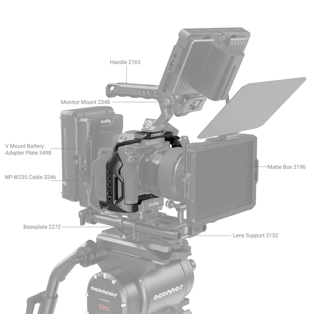 Einzelstück: SmallRig 3934 Cage für FUJI X-H2/H2S