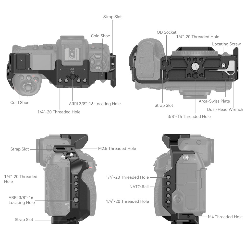 SmallRig Cage for Nikon Z 8 3940