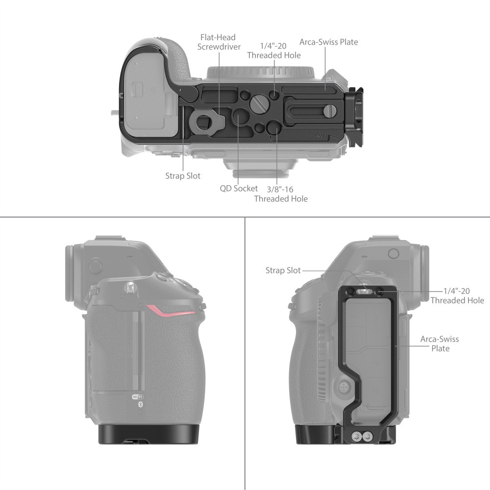 SmallRig L-Bracket for Nikon Z 8 3942