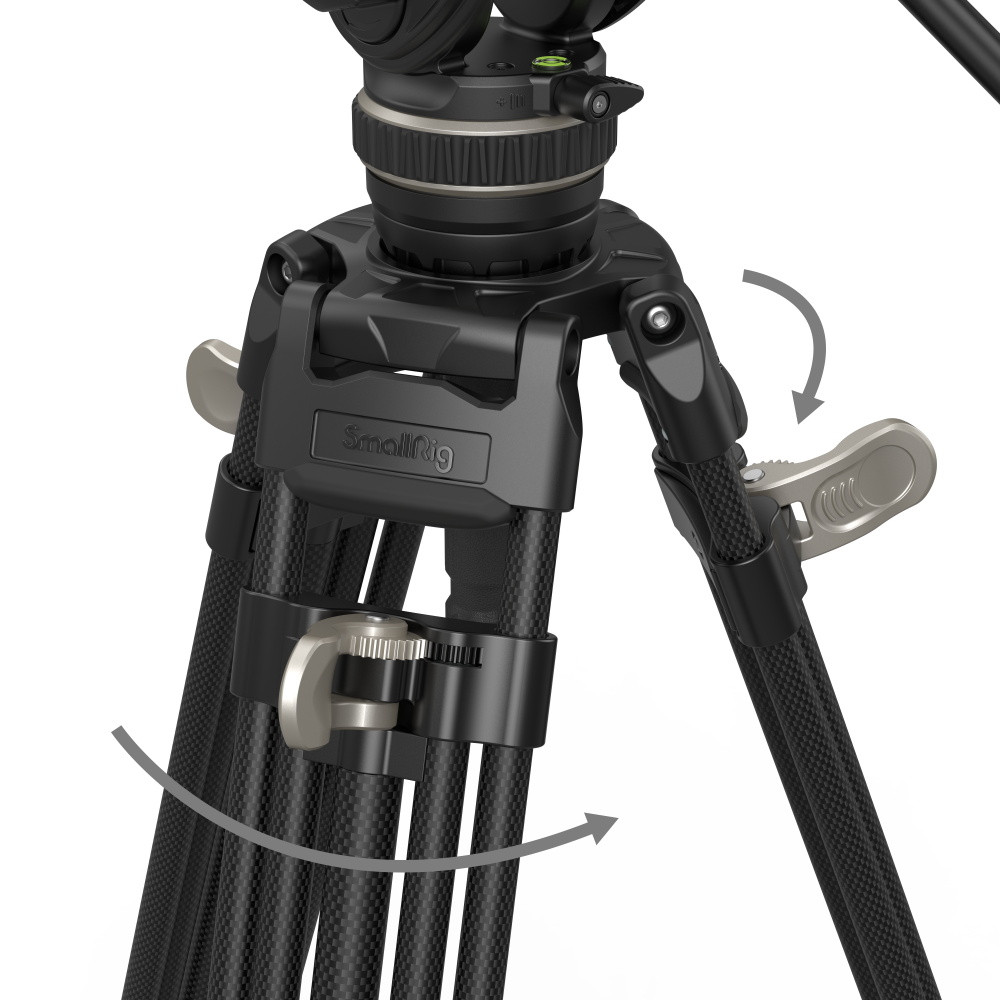 SmallRig FreeBlazer Heavy-Duty Carbon Fiber Tripod Kit AD-100 3989