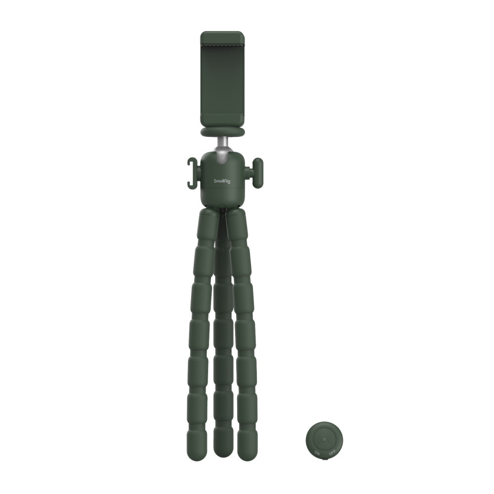 SmallRig Flexible Vlog Tripod Kit with Wireless Control VK-29 (Green) 3991