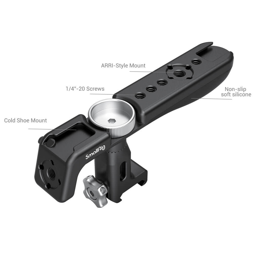 SmallRig Lightweight NATO Top Handle (with Quick Release NATO Rail) 2950