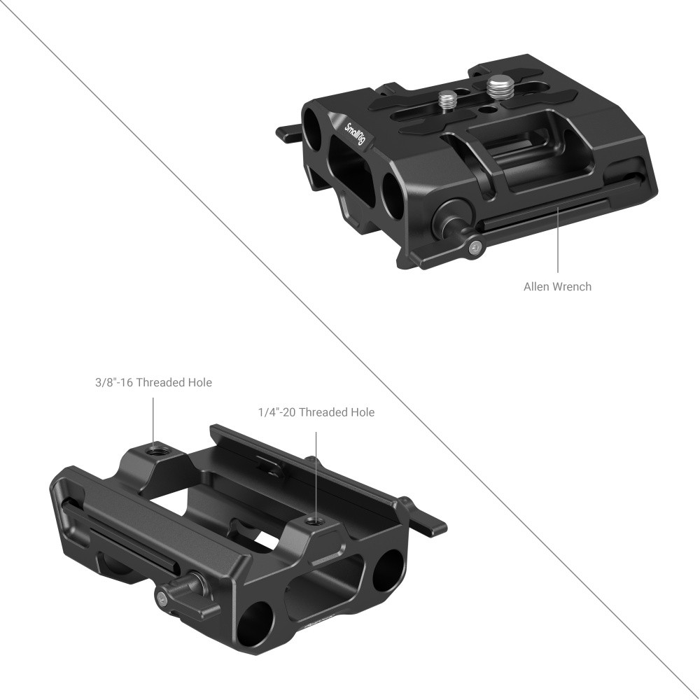 SmallRig 15mm Dovetail Baseplate 4002