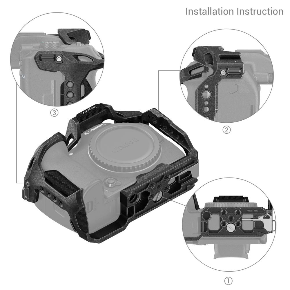 SmallRig “Black Mamba” Cage for Canon EOS R7 4003B