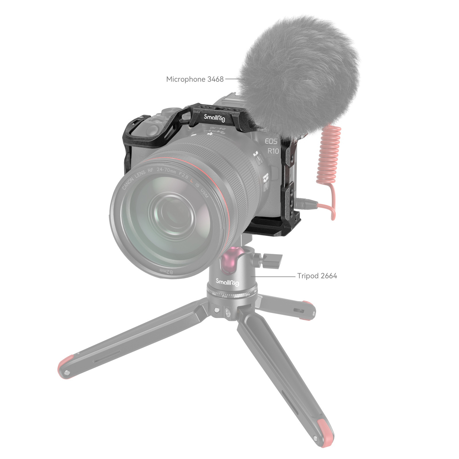 SmallRig “Black Mamba” Cage for Canon EOS R10 4004B