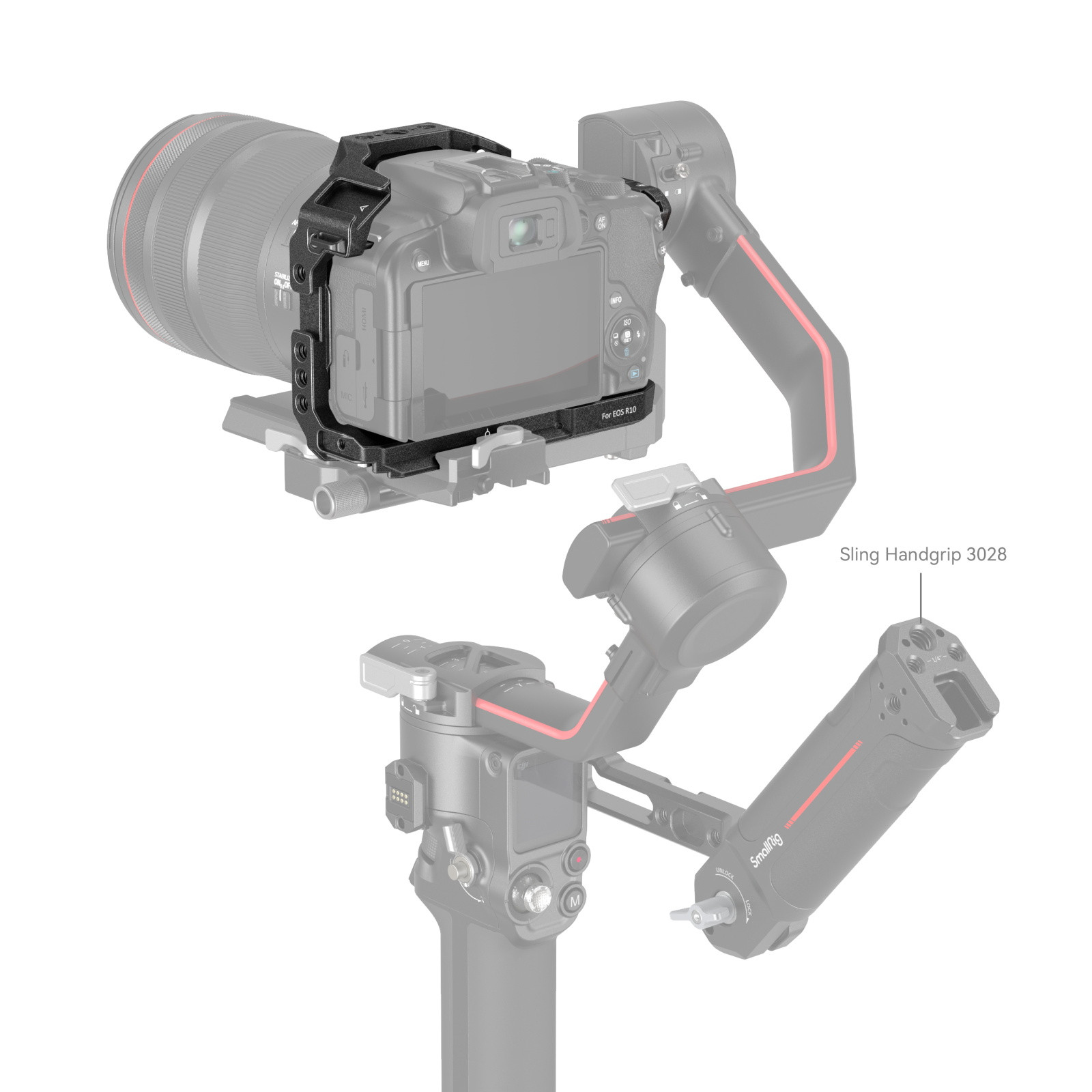SmallRig “Black Mamba” Cage for Canon EOS R10 4004B