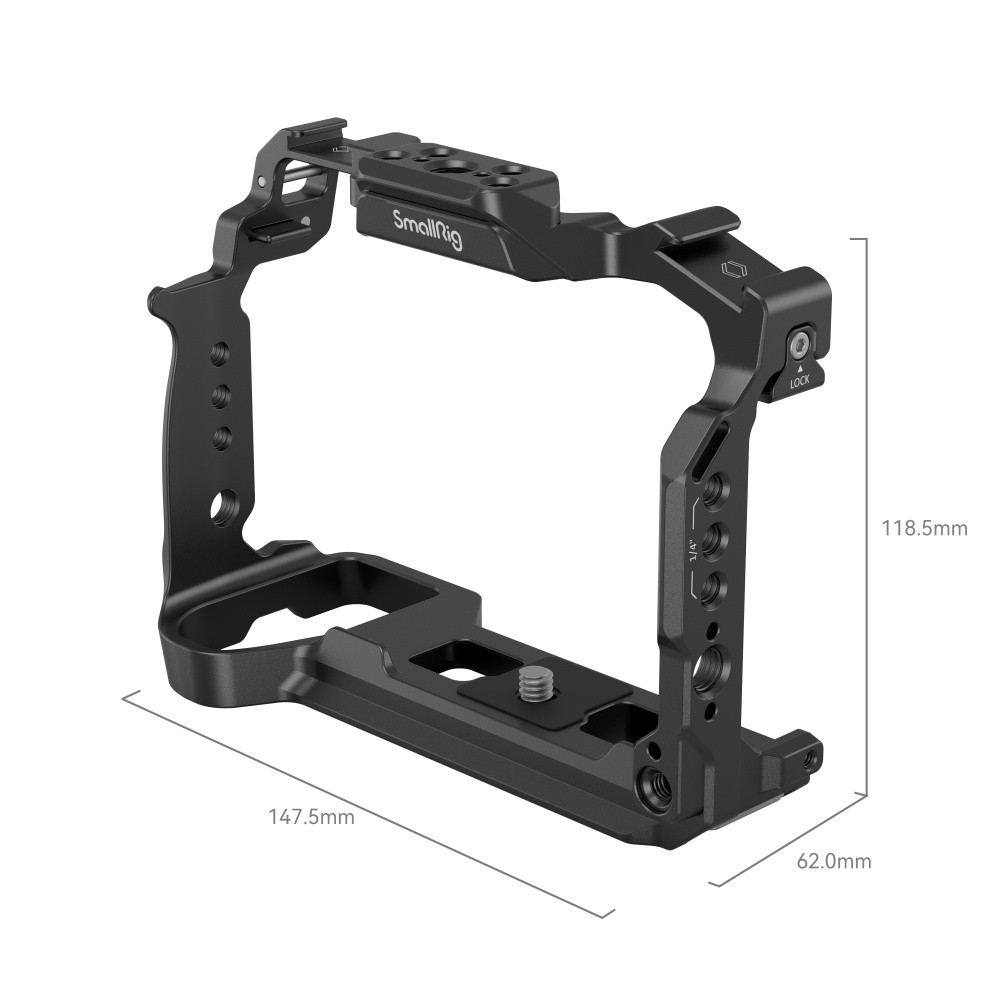 SmallRig S5 II Camera Cage Kit +Top Handle for Panasonic Lumix G9 II/S5  IIX-4143
