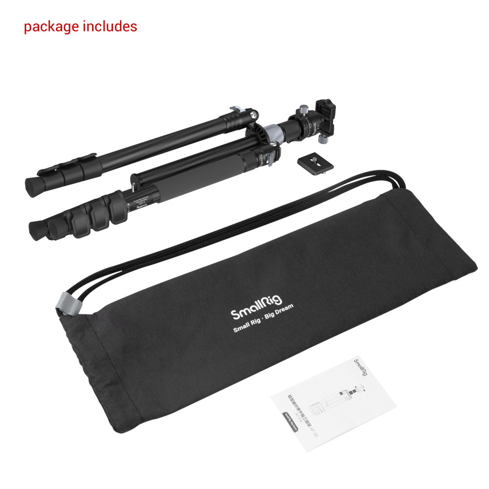 SmallRig Carbon Fiber Tripod with Center Column AP-20 4059