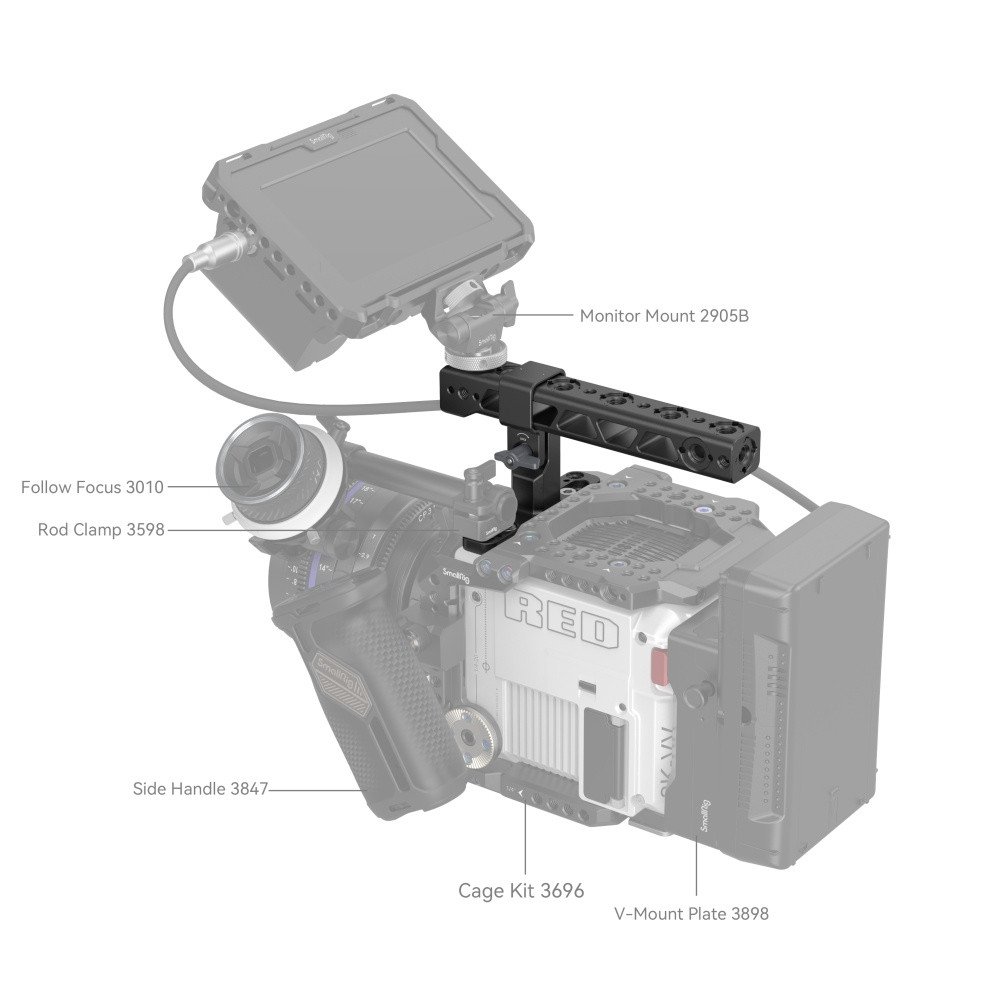 SmallRig Top Handle for RED KOMODO / V-RAPTOR / V-RAPTOR XL 4062